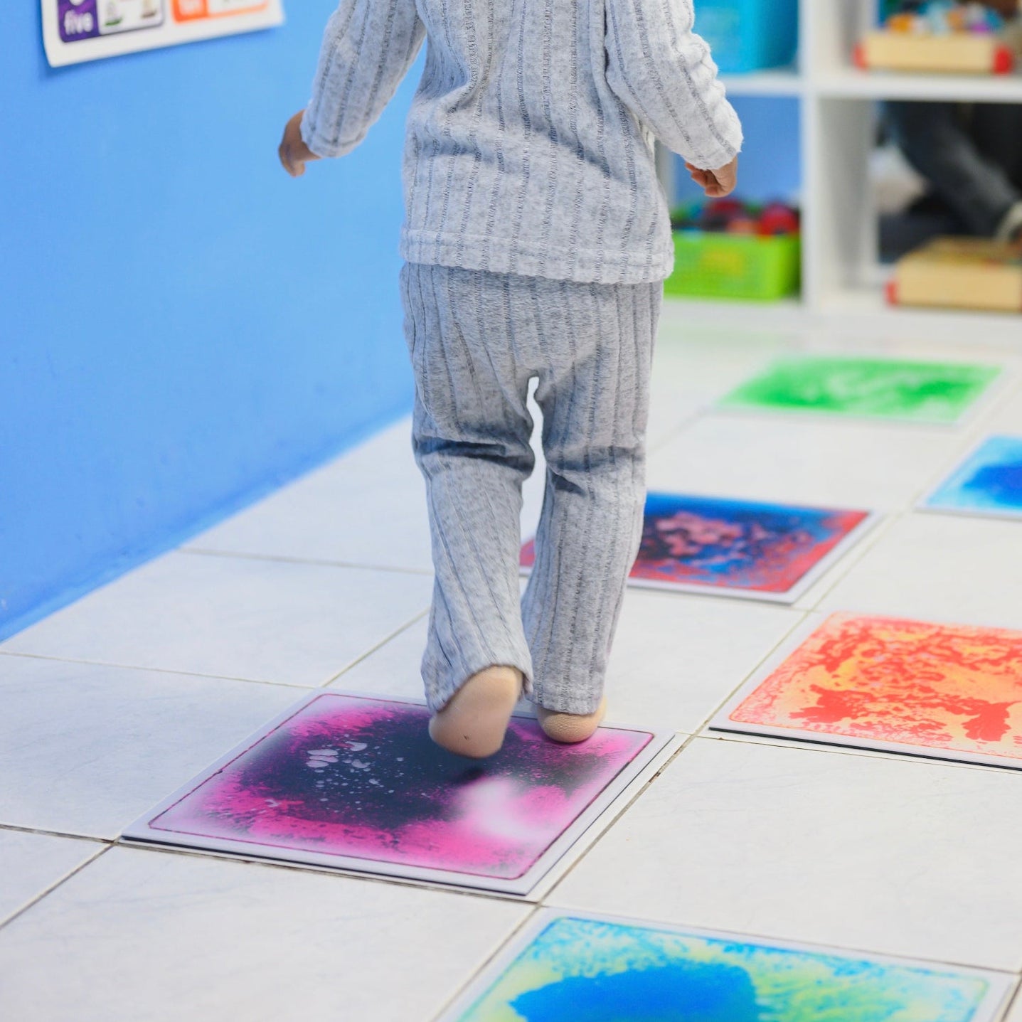 ColorFlow Floor Tiles