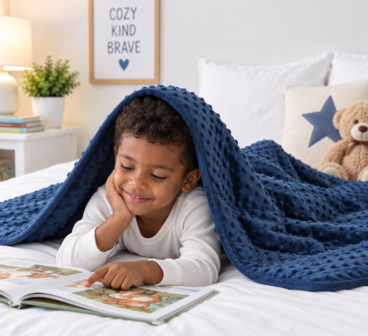 Cozy Calm Kids Weighted Blanket