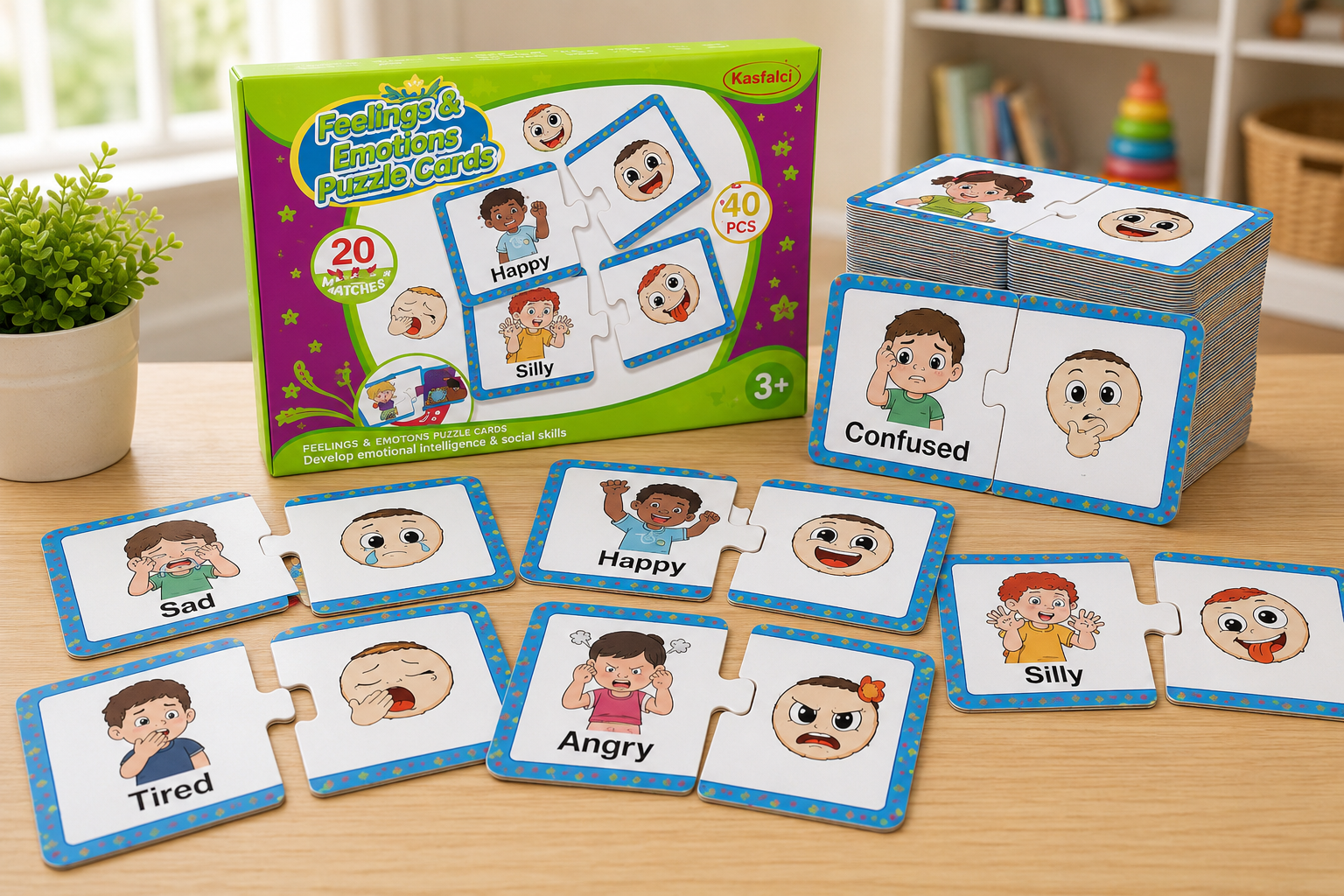 MoodMatch Puzzle Cards