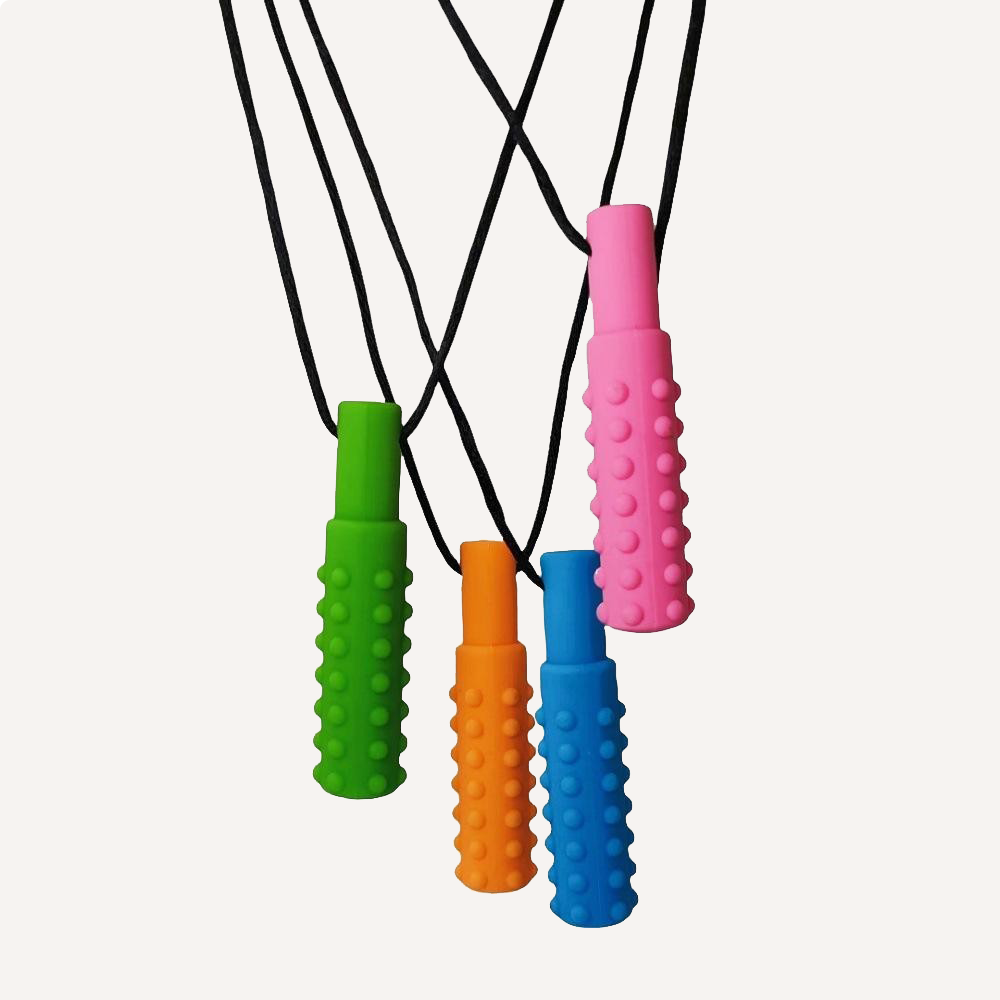 Texture Tube Chew Necklace